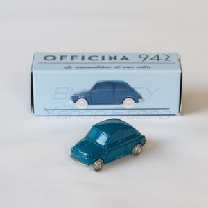 OFFICINA-942 1/76 FIAT NUOVA 500 1957 オフィチーナ 942 フィアット ヌォーヴァ チンクエチェント ブルー ◇ART1011B