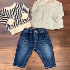 quoti use fith フィス セット デニム プルオーバー ジャケット