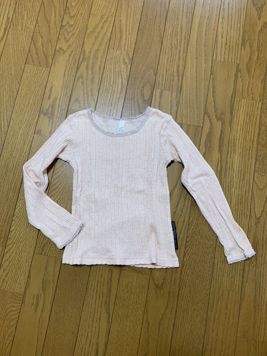 アプレレクール サニーランドスケープ モックネックTシャツ 長袖T