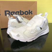 27.5cm ★定価9667円★Reebok FURYLITE 3.0 UNISEX　リーボック フューリーライト 3.0 ランニング スリッポン 白 スニーカー FU9079_画像2