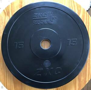 ★新品★ ZKC オリンピックプレート トレーニングディスク 20kg x 2枚 (計40kg) 50mm ★IWF公認品★