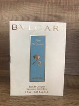 BVLGARI ブルガリ * オ・パフメ　オーテブルー オーデコロン * 1.5ml * イタリア製 * サンプル *_画像3