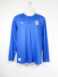 イタリア 代表 2012 ホーム ユニフォーム 長袖 L プーマ PUMA ITALY ITALIA サッカー シャツ