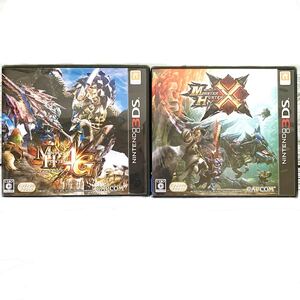 【3DS】 モンスターハンター4G &モンスターハンターX クロス 2点セット