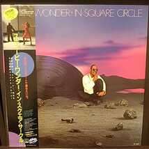 LP 見開き国内盤/STEVIE WONDER IN SQUARE CIRCLE_画像1