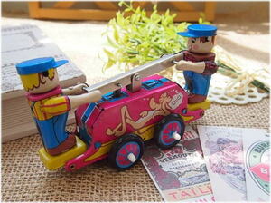 3850 tin plate Toro ko antique toy zen my Vintage ornament Cafe interior garage RAILWAY TRUCK