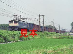 鉄道写真645ネガデータ、121301000007、EF65-1082＋貨物、JR東北本線、蓮田～東大宮、2000.06.01、（4244×3108）