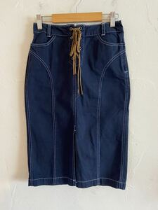[Бесплатная доставка] Используется джинсовая юбка Novespazio Nobes Page