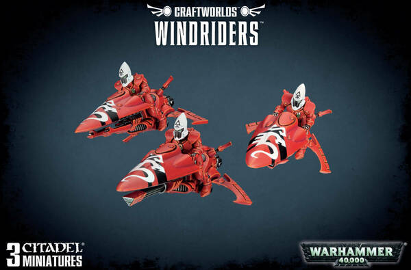 送料無料 新品 アエルダリ クラフトワールド ウィンドライダー ウォーハンマー 40000 / Windriders Warhammer 40k