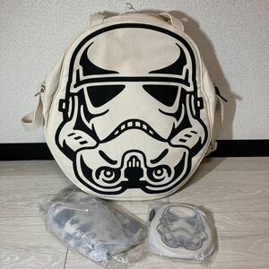 [ regular price 4180 jpy ] new goods Star Wars Stormtrooper tote bag pouch pass case 3 point set Star Wars lucky bag c