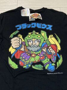 希少【完売品】LL（XL）サイズ 新品 ロッテ公認 30周年 限定 ビックリマン ブラックゼウス シャツ ロンT/ビックリマンチョコ シール