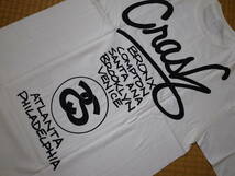 激レア・稀少★STUSSY ステューシー ★STUSSY VS Crash CUSTOMADE WORLDTOUR Tシャツ★ホワイト ★M_画像6