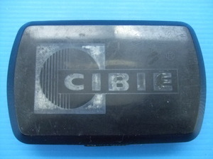 当時物 中古1個 CIBIE 35 角型 フォグランプ ライトカバー シビエ 旧車 角形 黒 黒色 ブラック 2
