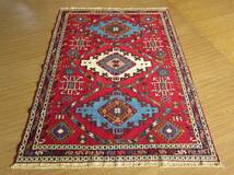 【198×150】イラン直輸入★アゼルバイジャン産キリム・KILIM■2092-450-54_画像1