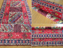 【150×101】イラン直輸入★アゼルバイジャン産キリム・KILIM■2010-436-18_画像10