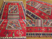 【167×109】イラン直輸入★アゼルバイジャン産キリム・KILIM■2021-409-18_画像5