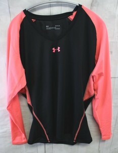 04 00286 ☆ UNDER ARMOUR アンダーアーマー クールスイッチ フィッティド ロングスリーブVネック メンズ LG 1331426【アウトレット品】