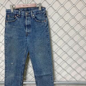 Levi's 501 リーバイス 80's 90's USA製 ケミカルウォッシュ デニムパンツ ジーンズ 29