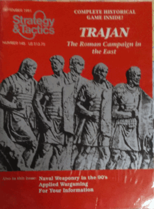 DG/STRATEGY&TACTICS NO.145/TRAJAN,THE ROMAN CAMPAIGN IN THE EAST/駒切断済/日本語訳無し