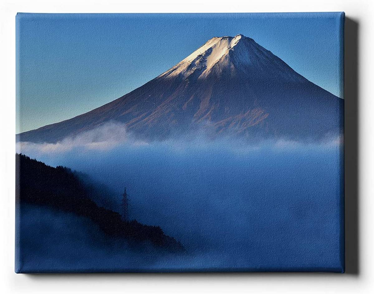 Peinture du Mont Fuji, panneau artistique, imprimer, affiche artistique, toile, nouveau, porte-bonheur, toile de peinture, bonne chance, Art Fuji, 50x40cm, Ouvrages d'art, Peinture, autres