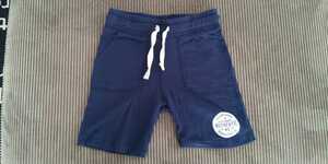 *H&M navy good-looking shorts 92 size * used 