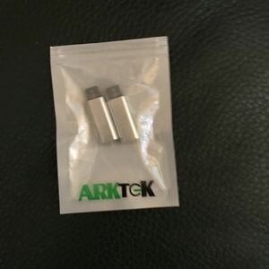 ARKTEK ライトニング アダプタ USB Type C メス → iOS オス 変換データー転送充電片面仕様 スマホ XS/X / 8 / 7 / 6 他 銀 2個 送料無料