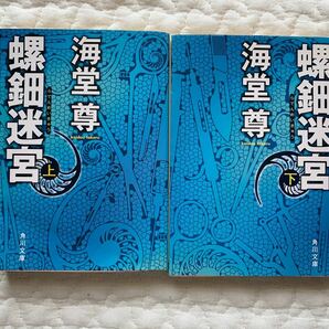 【値下げしました】螺細迷宮　上下セット　海堂尊