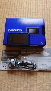 WiMAX 2+ WX03 ディープブルー 中古