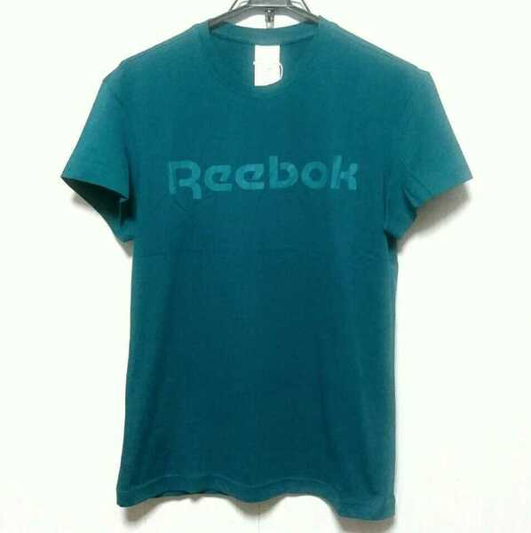 未使用【サイズ=L】Reebok/リーボック/クラシックロゴ/メンズ/半袖/Tシャツ/胸囲=93～99cm/HERTEA(b.green)③