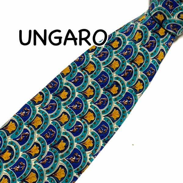 2本セット UNGARO ウンガロ ネクタイ シルク100%