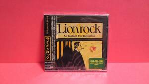 LIONROCK(ライオンロック)「AN INSTINCT FOR DETECTION(アン・インスティンクト・フォー・ディテクション)」未開封