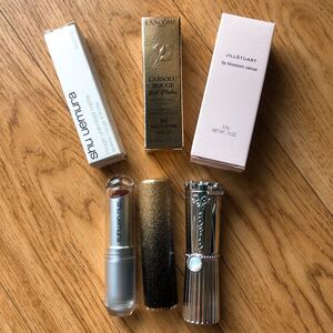 口紅 リップ シュウウエムラ shuuemura ランコム LANCOME ジルスチュアートJILL STUART Beauty