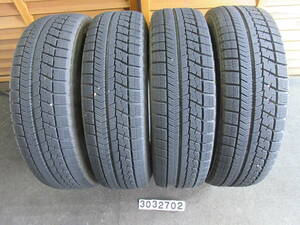 Y3739-1 ②★冬★一台分★165/70R14 81Q BRIDGESTONE BLIZZAK VRX 4本セット