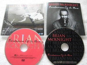 国内盤・DVD付 / Brian McKnight / Evolution Of A Man / スティーヴィー・ワンダー×ジル・スコットをゲストに迎えた3年ぶりのアルバム　