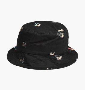 USA正規品 【S/M】 Diamond Supply Co. ダイヤモンドサプライ BUCKET HAT バケットハット PIN UP ピンナップガール 黒 ブラック