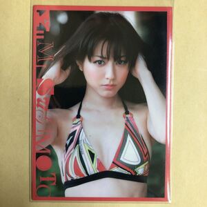 杉本有美 2011 ボム トレカ アイドル グラビア カード 水着 023