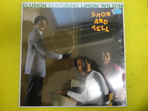 Elusion ft. Limon Wilson - Show And Tell シュリンク未開封 オリジナル原盤 US LP DISCO Lay Back In The Groove /Would You Be My Lover
