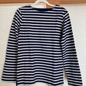 ボーダーカットソー 長袖Tシャツ 未使用品