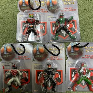 仮面ライダー　ダイキャストフィギュア　全5種 バンプレスト