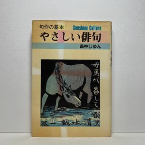 ア5/やさしい俳句 句作の基本 畠中じゆん 教育出版センター 昭和60年 初版 単行本 送料180円（ゆうメール）