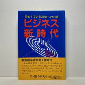 ア6/ビジネス新時代 激変する企業環境への対応 野村総合研究所編 単行本 送料180円（ゆうメール）