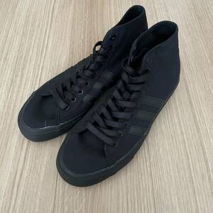 adidas skateboarding black high 26.0 アディダス スケートボーディング ハイカット matchcourt マッチコート 黒