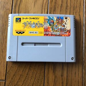 【ジャンク品】 ザ・グレイトバトル3 スーパーファミコンソフト