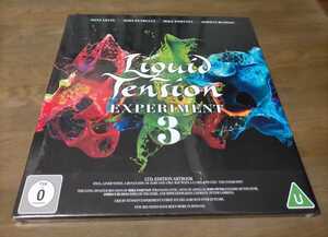 リッキッド・テンション・エクスペリメント　LIQUID TENSION EXPERIMENT 3　　輸入限定盤　デラックスアートブック仕様　２ＣＤ＋Blu-ray