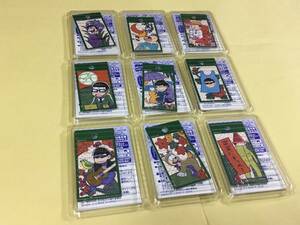 ★残りわずか!!★新品☆美品☆ 自販機 200 カードダス おそ松さん はなふだマスコット 9種