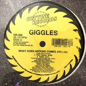 超激レア 新品 シールド デッドストック NY スタイル ブレイカー バトル 人気曲 1991 Giggles / What Goes Around Comes Around US 12 絶版