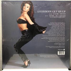レア 1992 Carmen Electra / Everybody Get On Up カルメン エレクトラ Original US 12 Paisley Park Warner シュリンク ステッカーの画像2