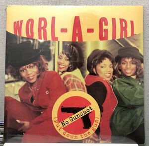 激レア 新品 シールド デッドストック 1994 Worl-A-Girl / No Gunshot b/w X-Amount ラガ Ragga Dancehall 両面Hit Original US 12 絶版