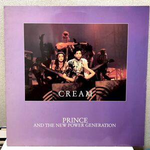 レア 倉庫出 1991 Prince And The New Power Generation / Cream b/w Horny Pony Gangster Glam プリンス Original Euro 12 絶版