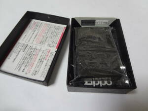 オオトカゲ 蜥蜴 革巻き ブラック ZIPPO 展示未使用品